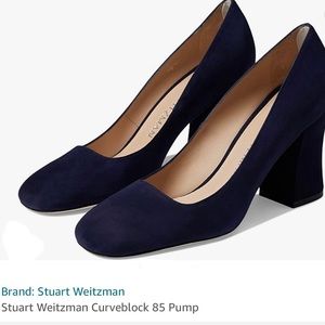 Brand: Stuart Weitzman
Stuart Weitzman Curveblock 85 Pump